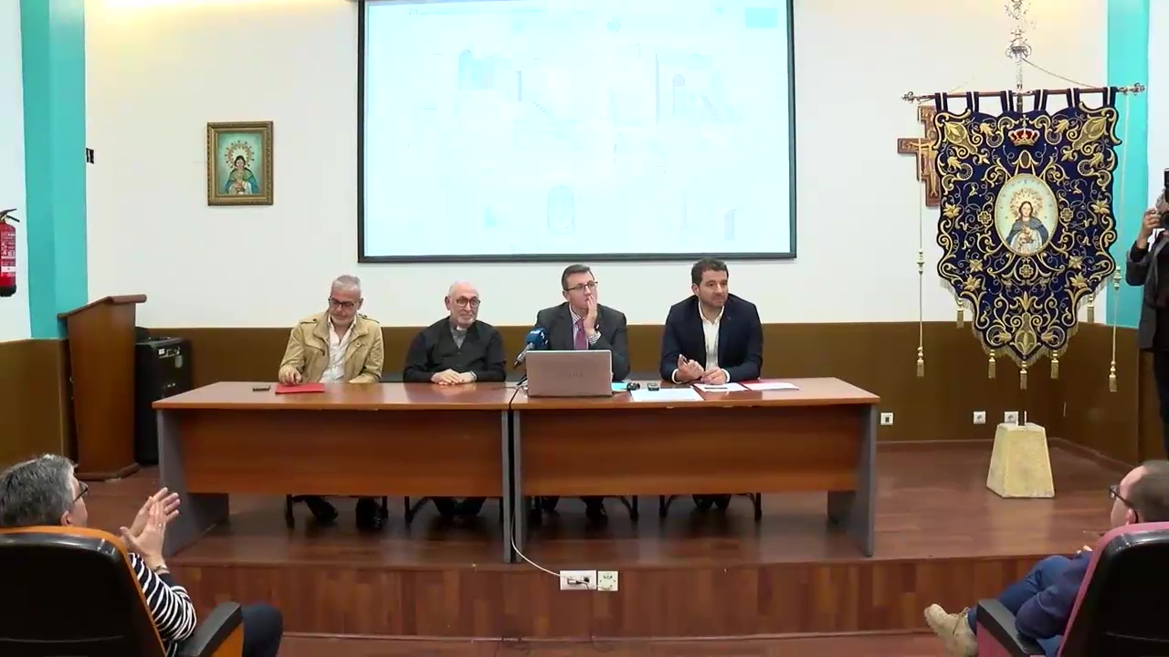 Presentación del proyecto de remodelación del acceso al camarín de la Purísima